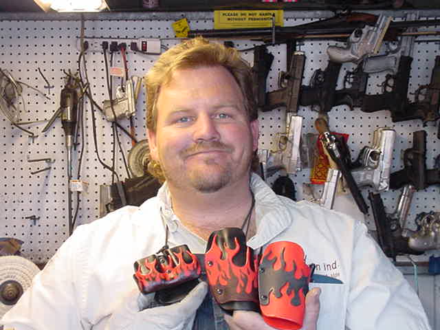 David Brown, President of Buy Brown Holsters in Tucson, Arizona